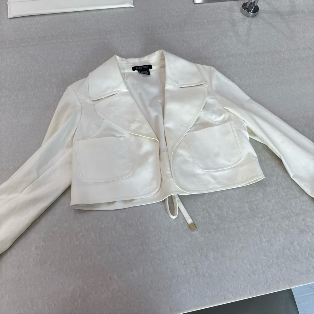 Etcetera Cream Women's Blazer